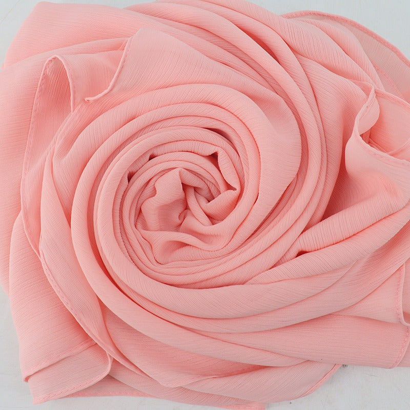 DIMISS Ribbed Chiffon Rosa