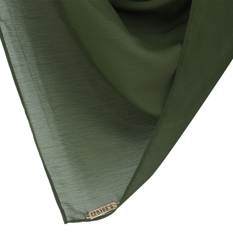 DIMISS Ribbed Chiffon Army green