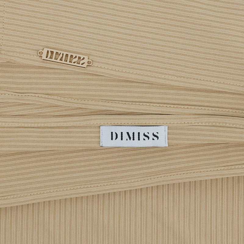 DIMISS Ribbed Jersey Beige