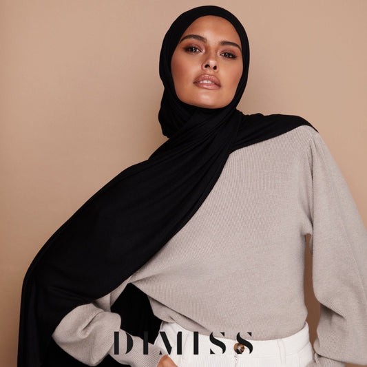 DIMISS Basic Jersey Black/Schwarz