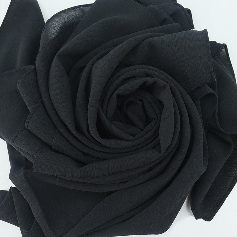 DIMISS Ribbed chiffon black schwarz