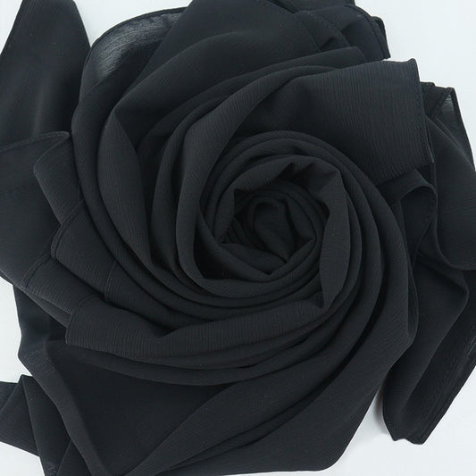DIMISS Ribbed chiffon black schwarz