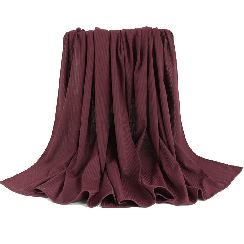 DIMISS Ribbed Jersey Weinrot