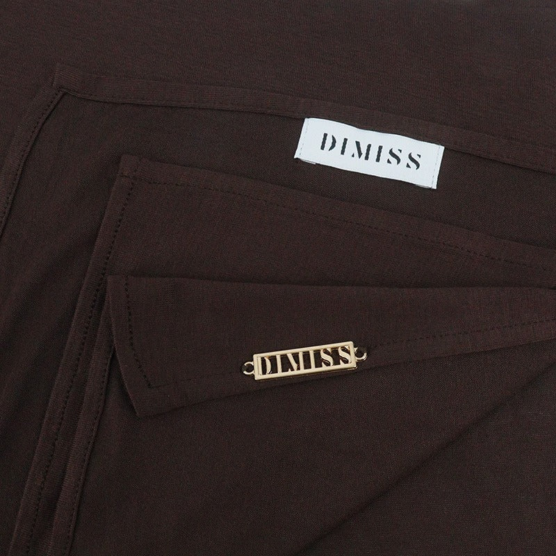 DIMISS Basic Jersey Braun/Brown