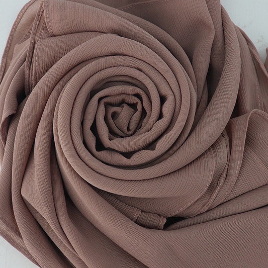 DIMISS Ribbed Chiffon