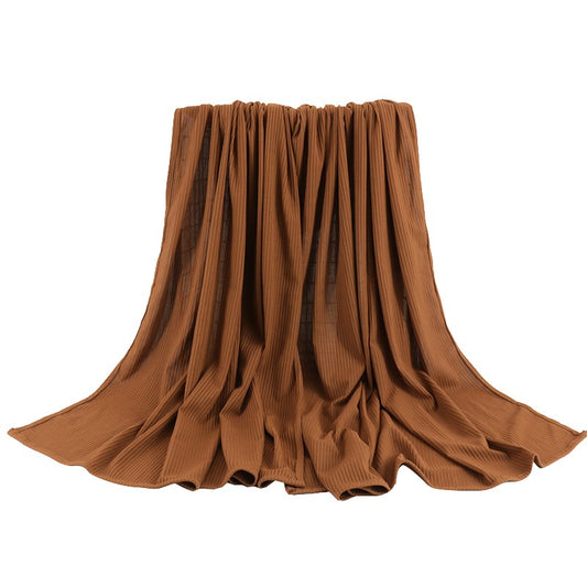 DIMISS Ribbed Jersey Kupfer 70x180