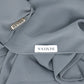 DIMISS Ribbed Chiffon dark grey 70X180
