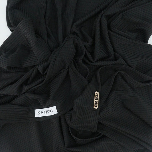 DIMISS Ribbed Jersey Black/ schwarz