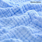 baby DIMISS Musselin- Baumwolle 2 weiss/2 rosa/1 blau Waschlappen/ Spucktücher Baby musselin Tuch